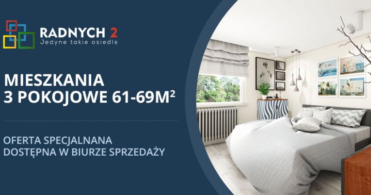 Oferta specjalna na mieszkania 3 pokojowe